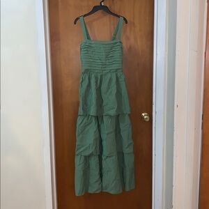Abercrombie Emerson Tiered Ruffle Maxi Dress